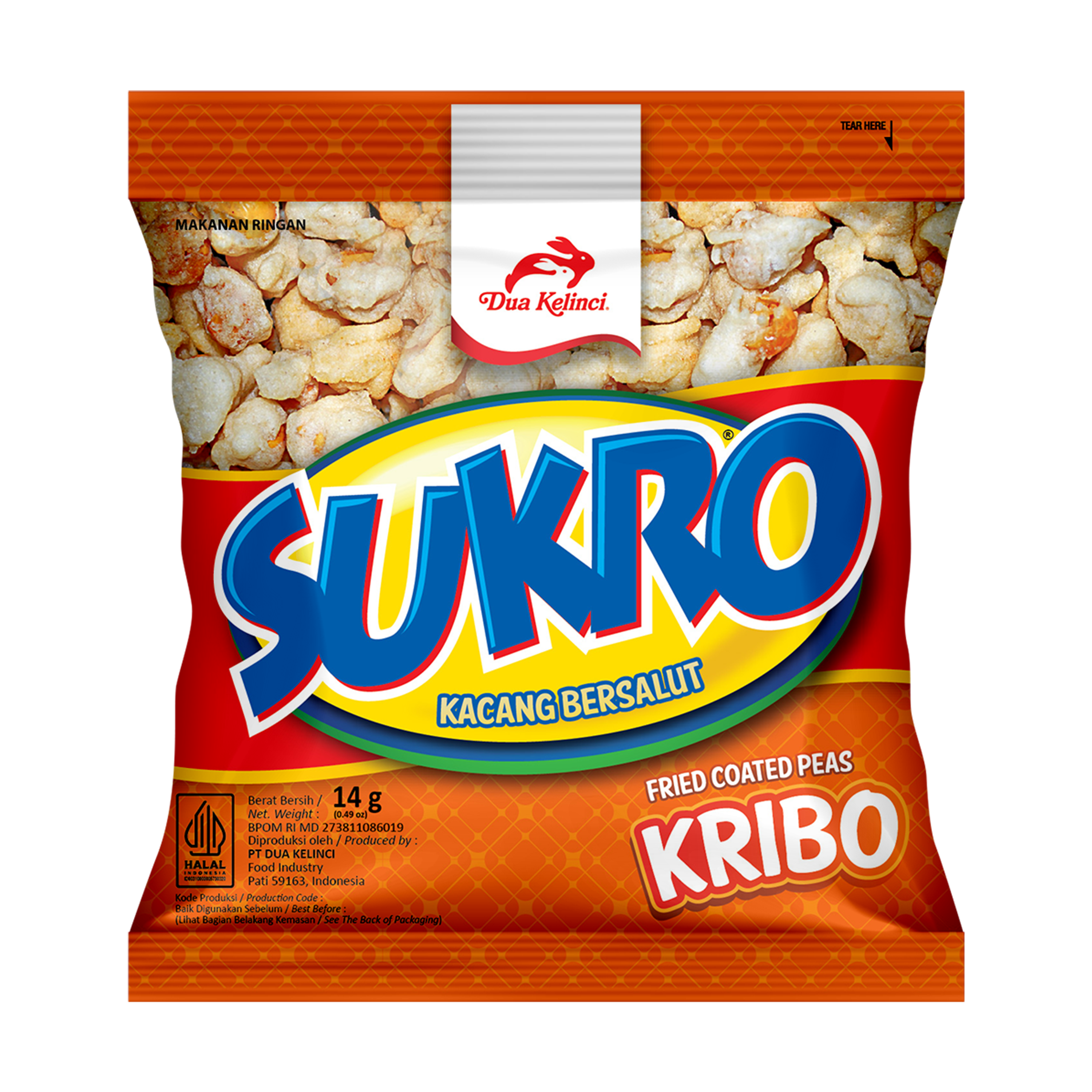 Sukro Kacang Goreng Kribo 14G