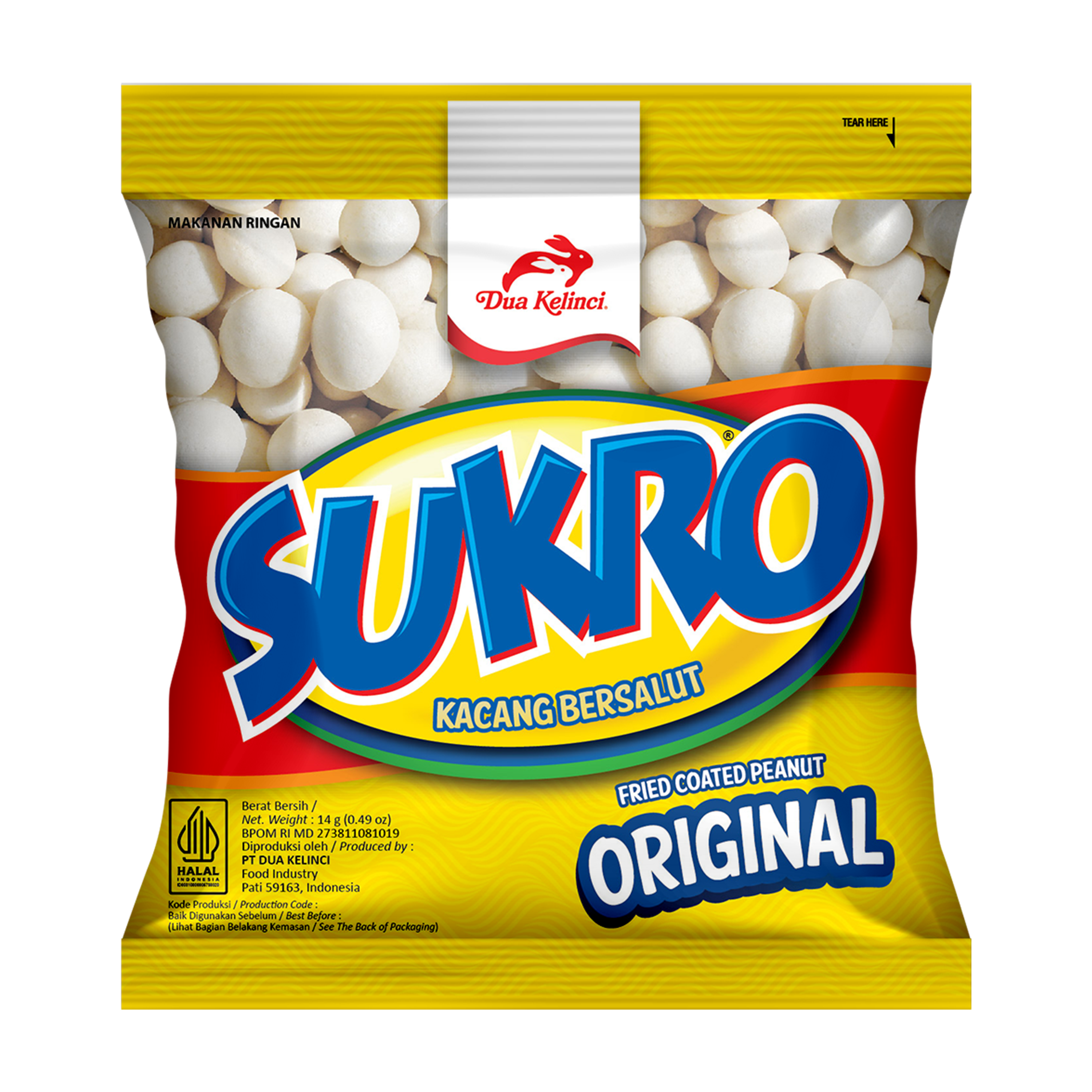 Sukro Kacang Goreng Original 14G