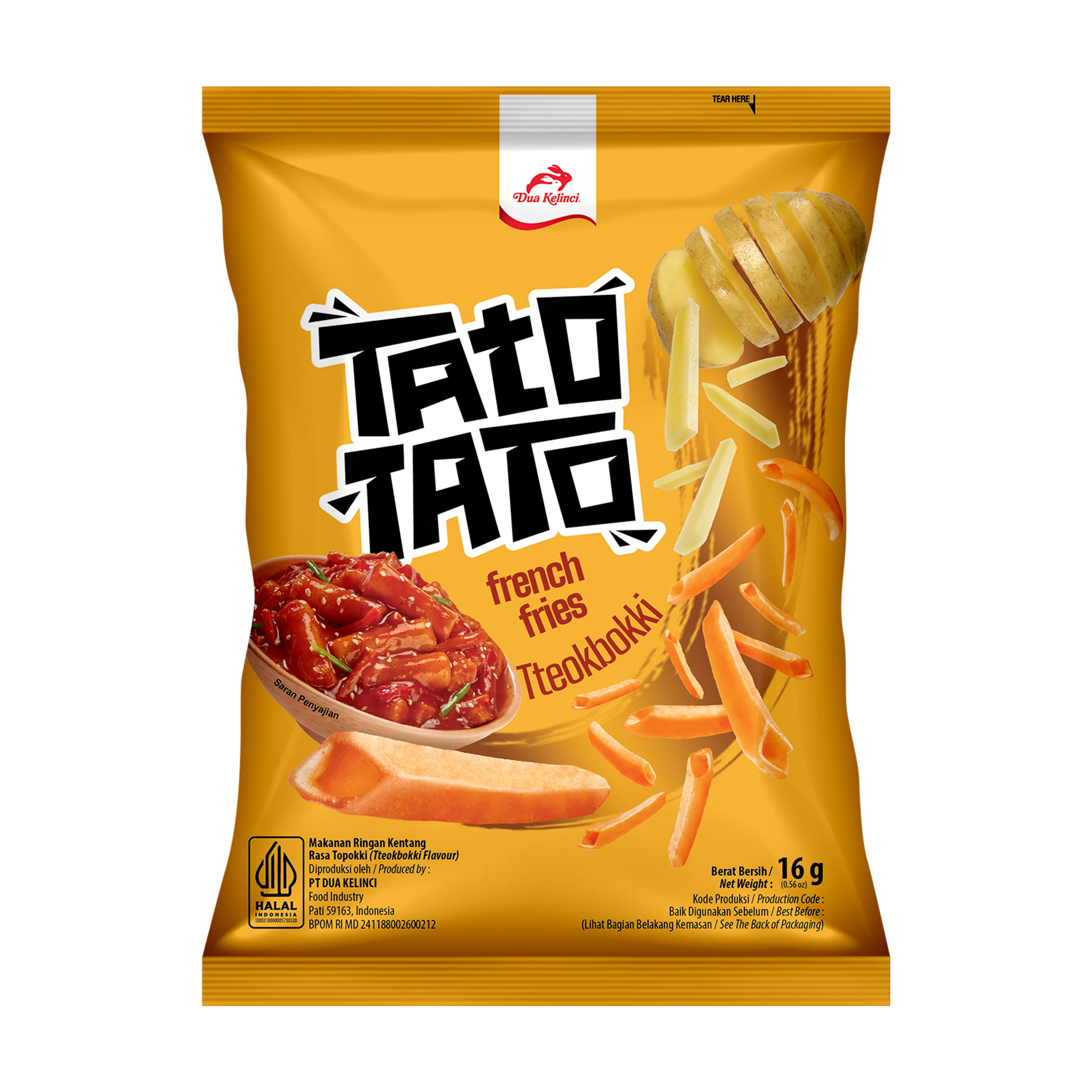 Tato Tato Tteokbokki 16G