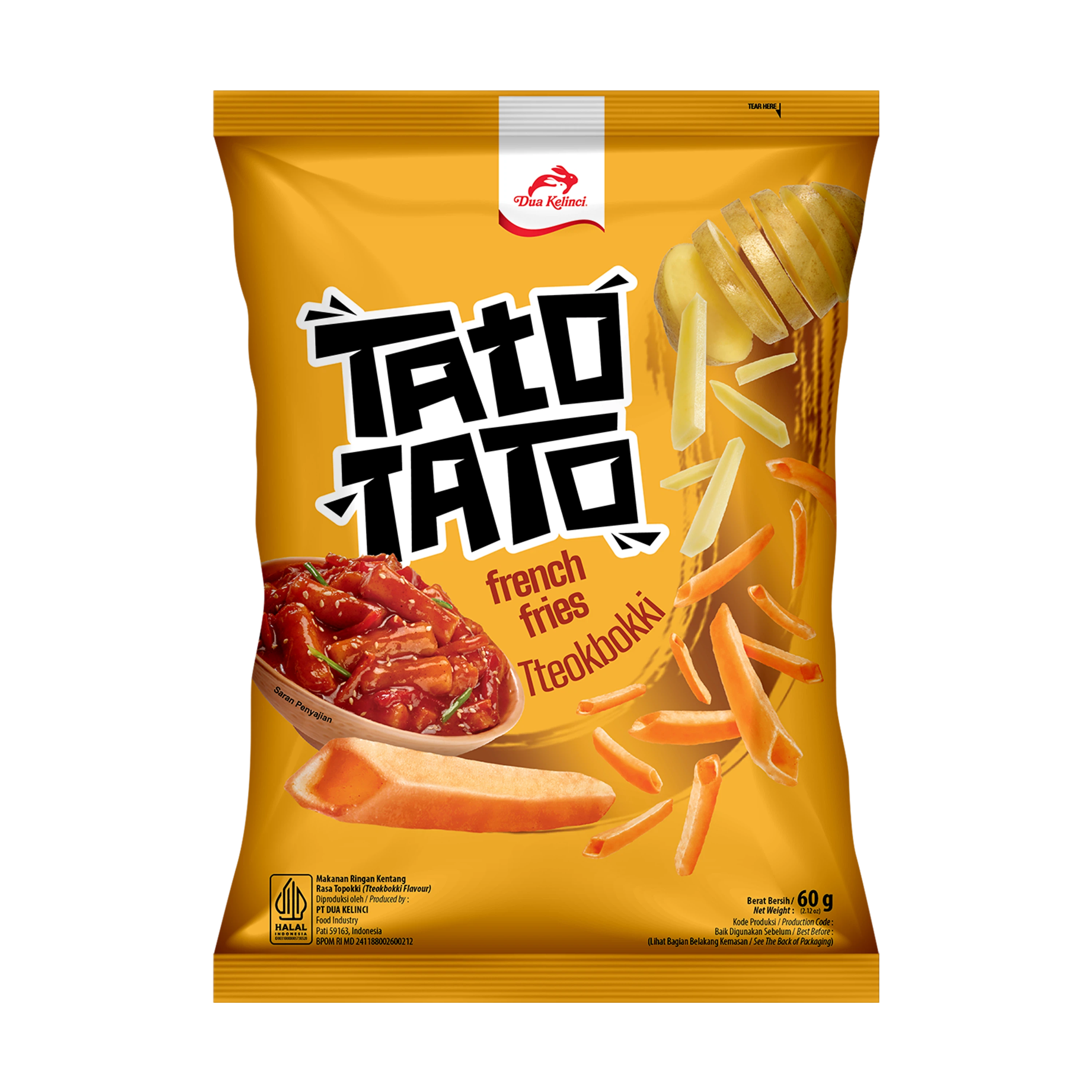 Tato Tato Tteokbokki 60G